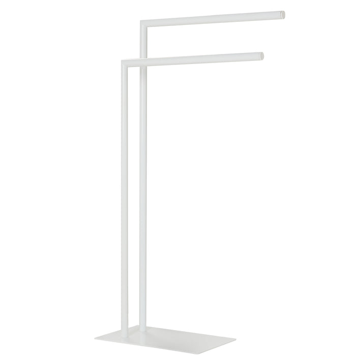 Sealskin Tube Vrijstaand 2-armig Handdoekrek - Wit