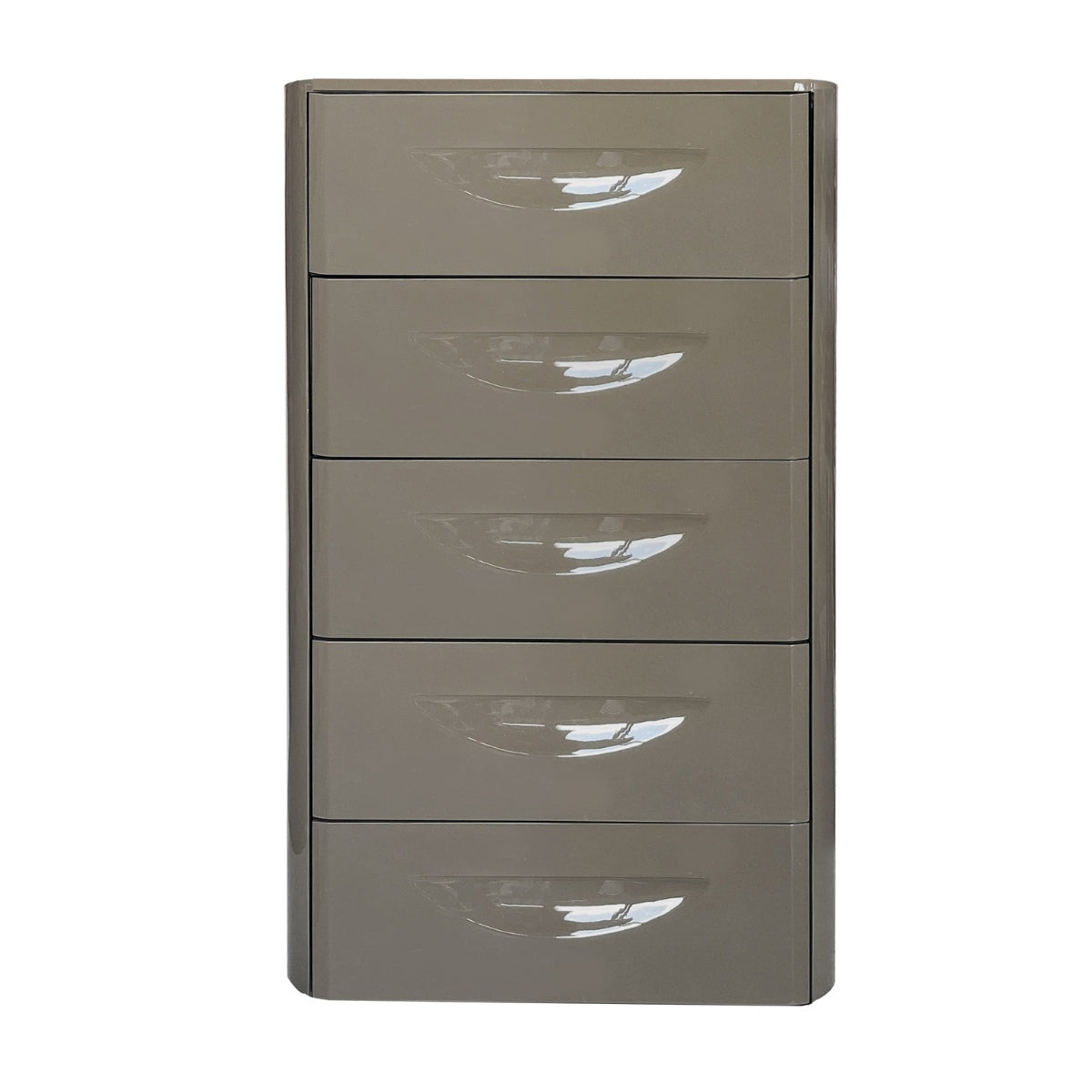 DÉJA Living - Ladekast Kaki Groen Glossy MDF - 60x41x105cm - Setra