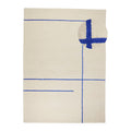 by fonQ Line Vloerkleed 200 x 300 cm - Blauw