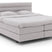 Goossens Boxspring Quatro inclusief topper - grijs - 160 x 214 cm cm