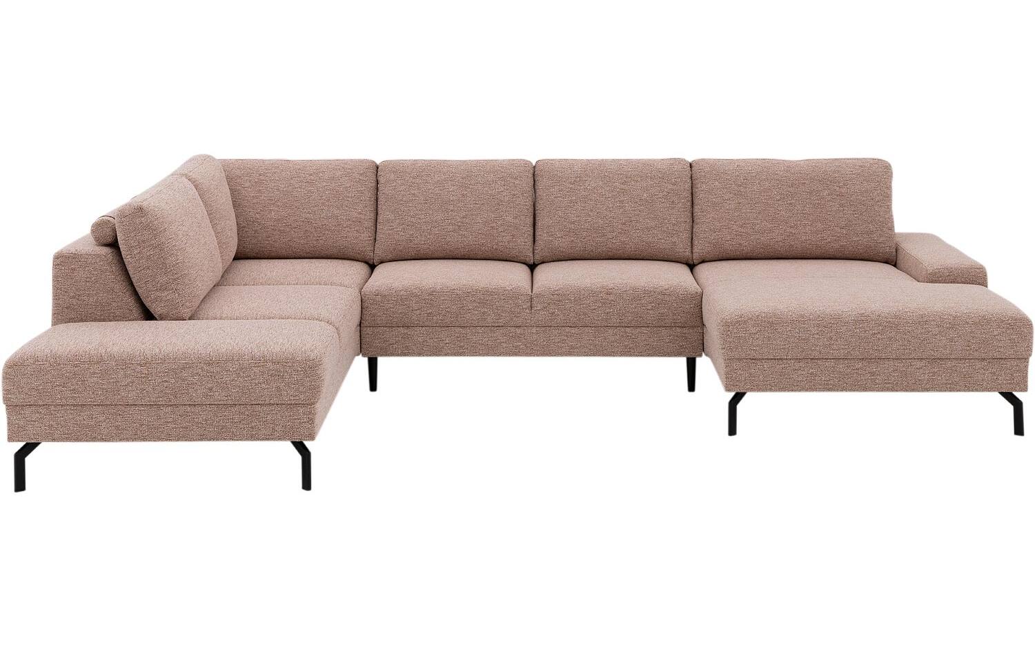 Goossens U Bank Valdena, Ligelement links + 3 zits zonder arm + chaise