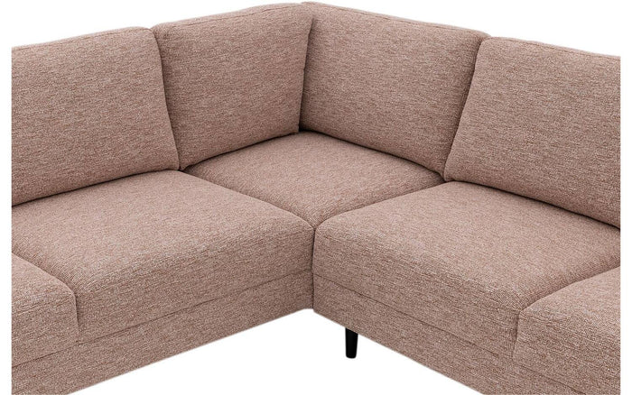 Goossens U Bank Valdena, Ligelement links + 3 zits zonder arm + chaise