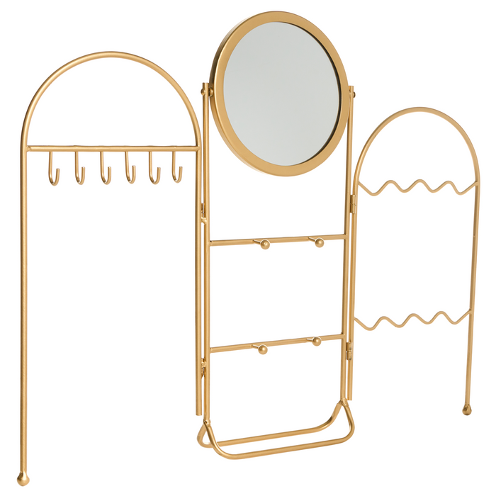 Beliani - PIROU - Juwelenstandaard - Goud - IJzer