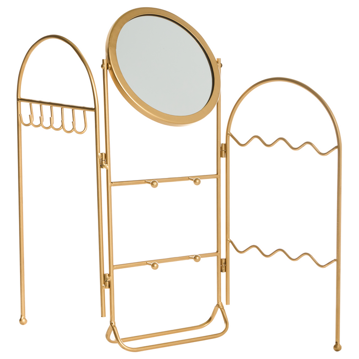 Beliani - PIROU - Juwelenstandaard - Goud - IJzer