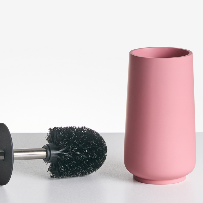 Beliani - SUCHES - Badkameraccessoireset - Roze - Polyresin