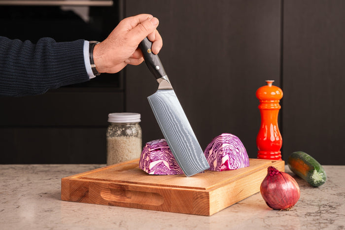 Blackwell Messenset (Koksmes + Groentemes + Officemes) - Japanse stijl - 67 lagen damaststaal - VG10 - 3-delig