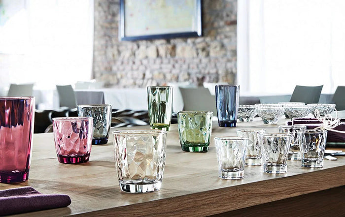 Bormioli Rocco Glazenset - Waterglazen - Tumblers - Diamond 300 ml - 18 Stuks
