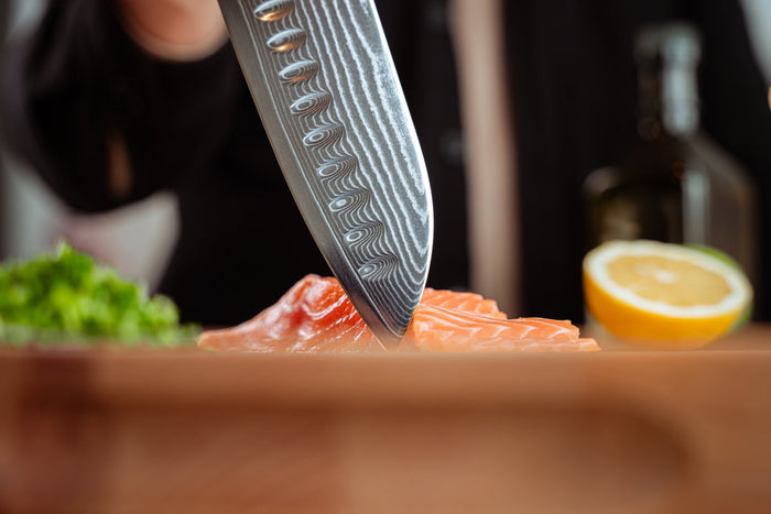 Blackwell Santokumes Japanse stijl - 67 lagen damaststaal - VG10 - 19 cm