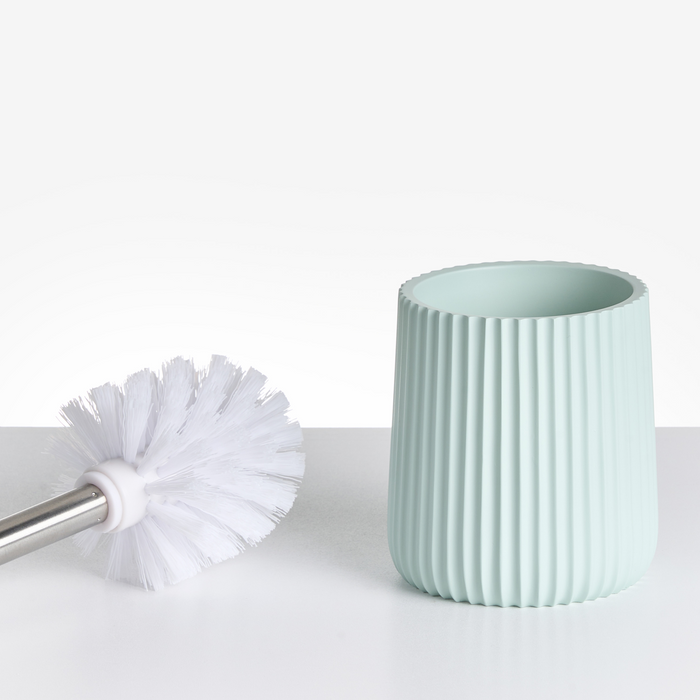 Beliani - POZUZO - Badkameraccessoireset - Mintgroen - Polyresin