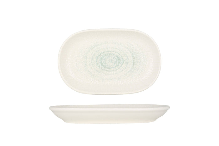 ID Fine Serveerschaal - Glacier - Porselein - 18 cm - set van 2