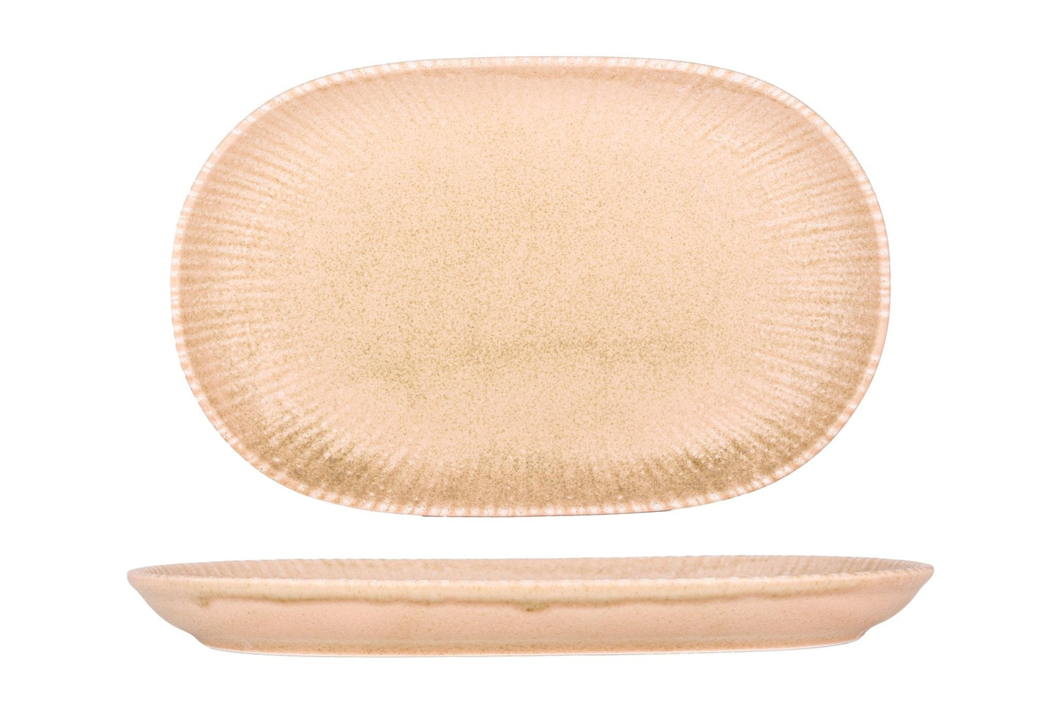 ID Fine Serveerschaal - Adel - Porselein - 33 cm - set van 2