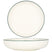 Rinart Diep bord - Green Edge - Porselein - 26 cm (2000cc) - set van 6