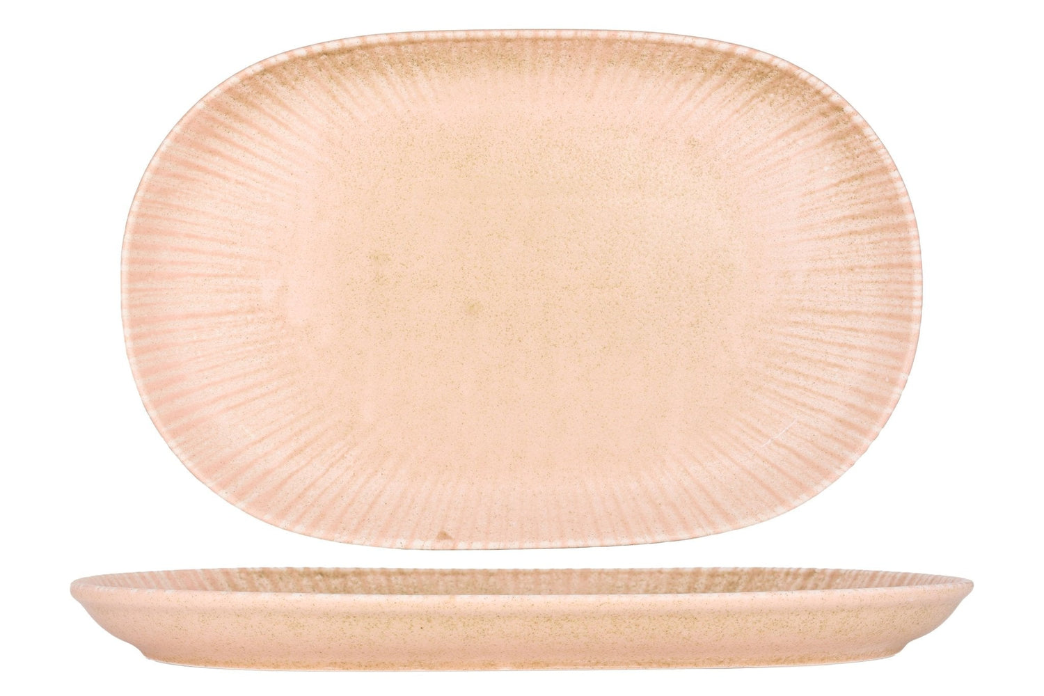 ID Fine Serveerschaal - Adel - Porselein - 37 cm - set van 2