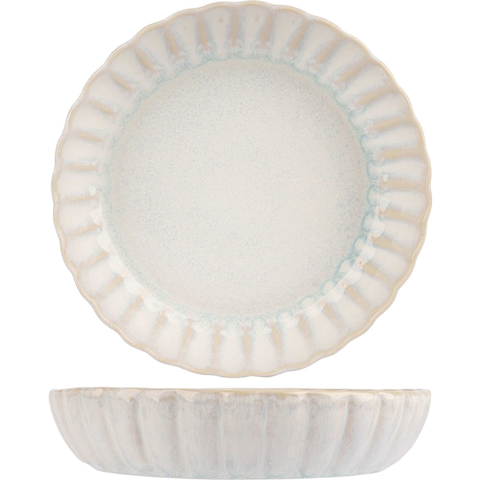 Cosy & Trendy Diepe Borden Astera Pure Wit - ø 22 cm - 4 Stuks