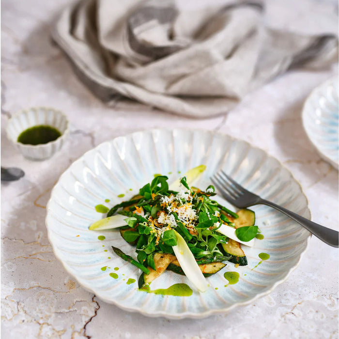 Cosy & Trendy Diepe Borden Astera Pure Wit - ø 22 cm - 4 Stuks