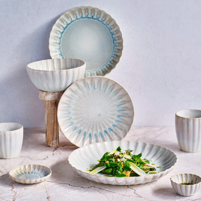 Cosy & Trendy Diepe Borden Astera Pure Wit - ø 22 cm - 4 Stuks