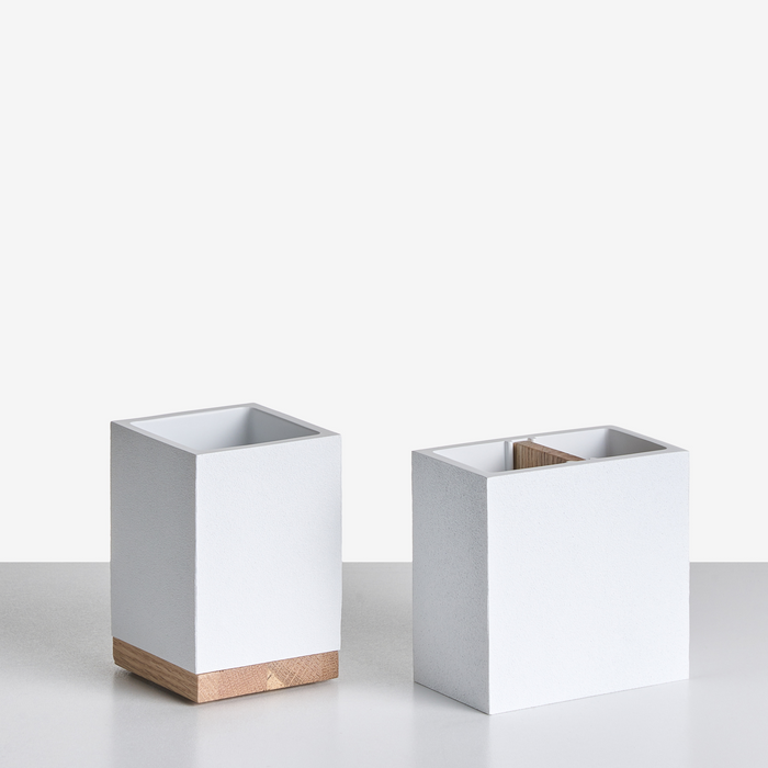 Beliani - TAPICHE - Badkameraccessoireset - Wit - Polyresin