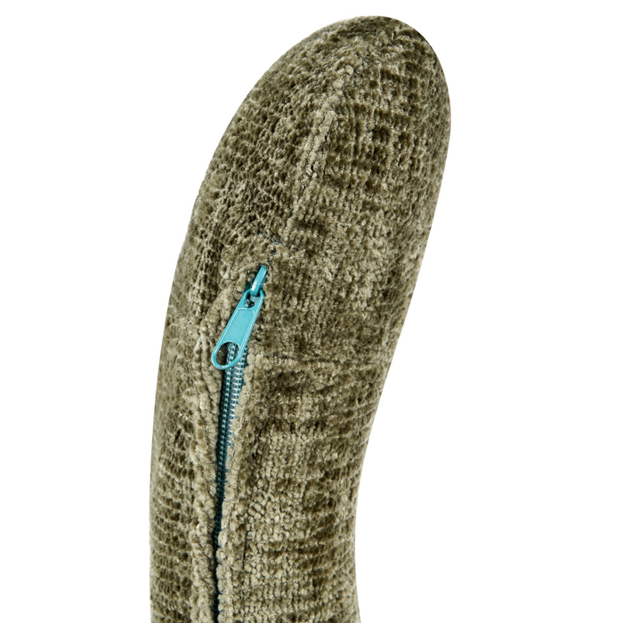 Beliani - LIEKSA - Draaifauteuil - Groen - Chenille