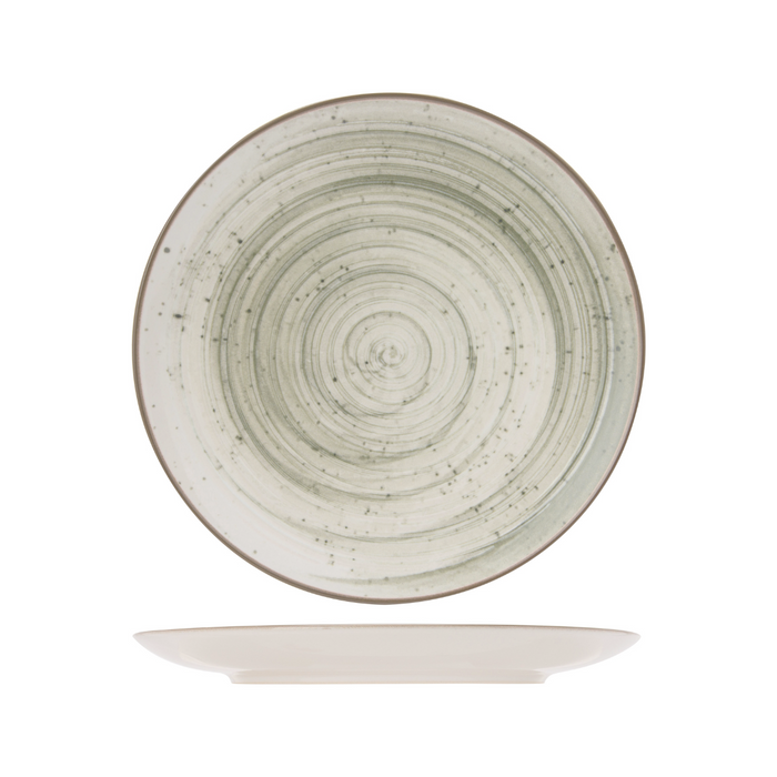 Cosy & Trendy Ontbijtborden | Dessertborden - Sintra Ivy Green ø 20 cm - 4 Stuks