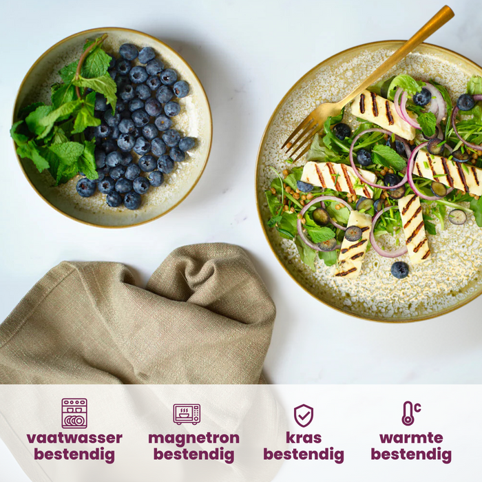 Cosy & Trendy Kommen Baltic Luna ø 14 cm - 6 stuks