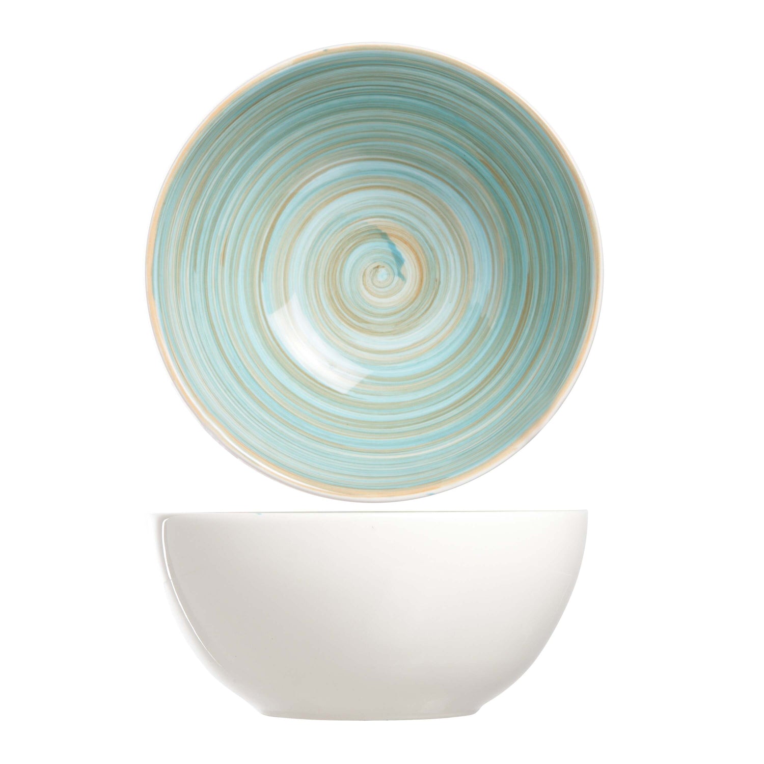 Cosy & Trendy Soepkommen Turbolino Blauw ø 15 cm - 6 stuks | 500 ml - 6 stuks