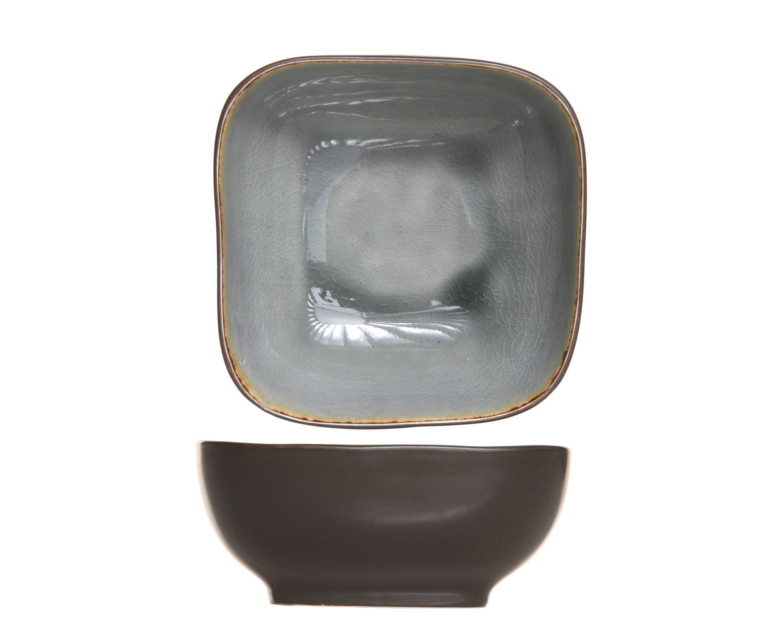 Cosy & Trendy Soepkommen | Kommen - Laguna Blue Grey - 14 x 14 cm - 4 Stuks