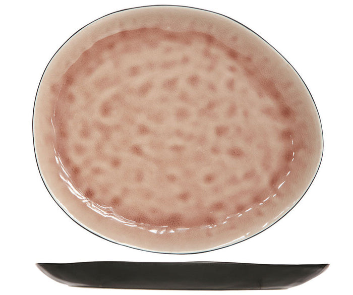 Cosy & Trendy Dinerborden Laguna Old Rose - 27 x 23 cm - 4 Stuks