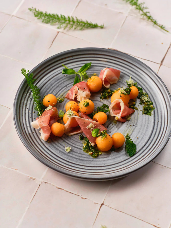 Cosy & Trendy Dinerborden Kentucky Grey ø 27 cm - 4 Stuks