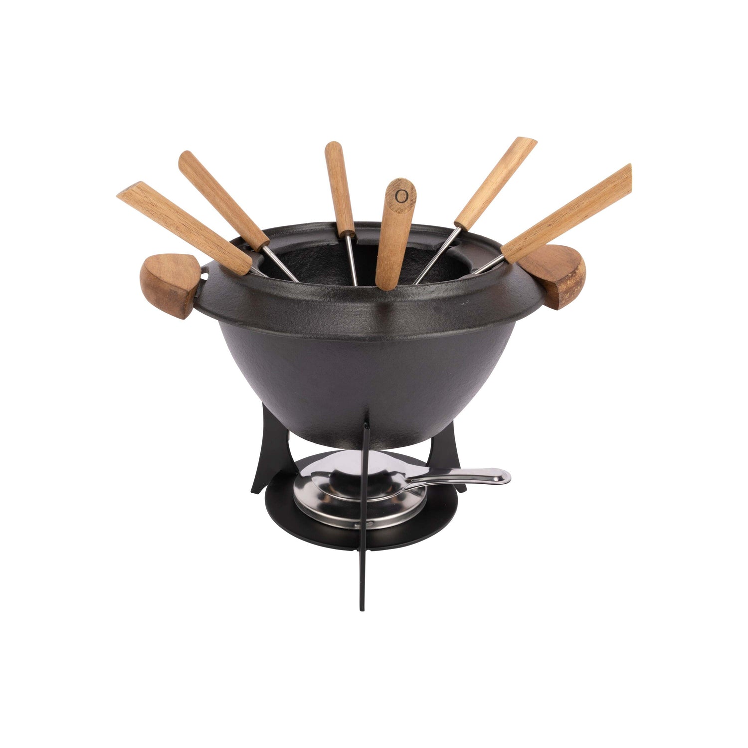Cookinglife Fonduepan Moritz + 6 vorken - ø 23 cm