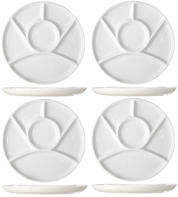 Cosy & Trendy Gourmetborden 6 Vaks ø 23.5 cm - 4 Stuks