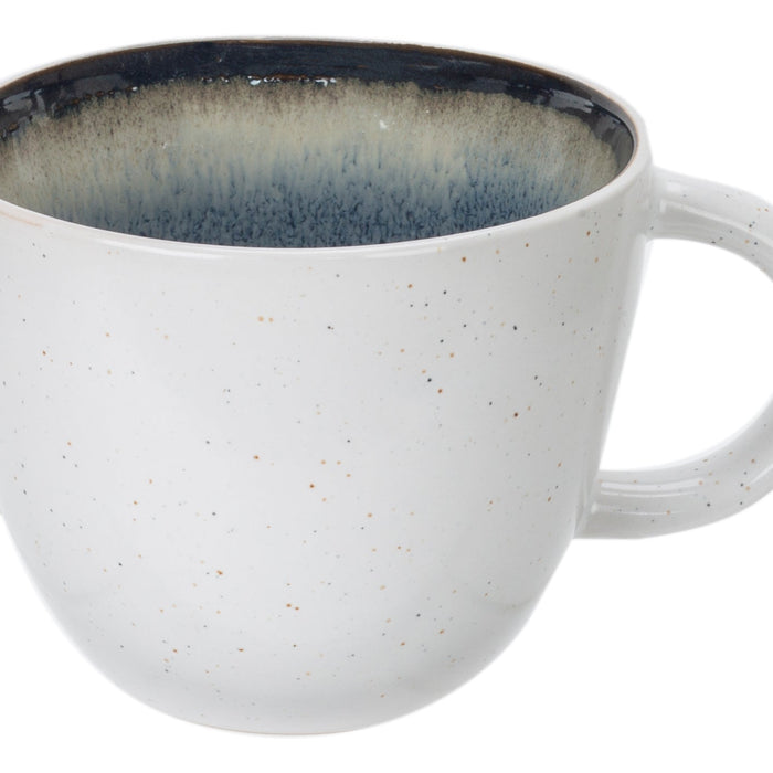 Cosy & Trendy Koffiekopjes - met Oor - Fez Blauw 260 ml - 4 Stuks