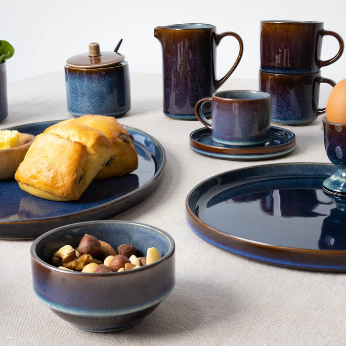 Cosy & Trendy Kleine Schaaltjes | Dipschaaltjes Quintana Blue ø 8 cm | 200 ml - 4 Stuks