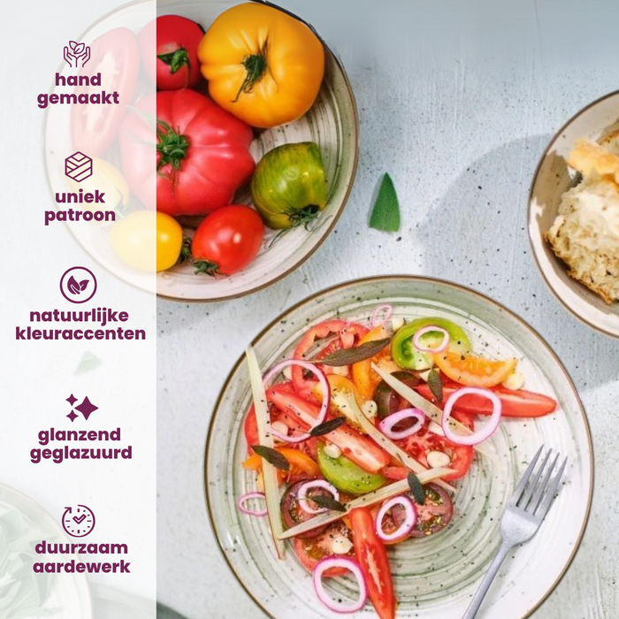 Cosy & Trendy Soepkommen | Kommen - Sintra Ivy Green ø 16 cm - 4 Stuks