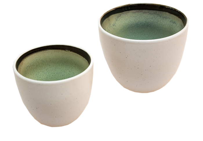 Cosy & Trendy Koffiekopjes Fez Groen 260 ml - 4 Stuks