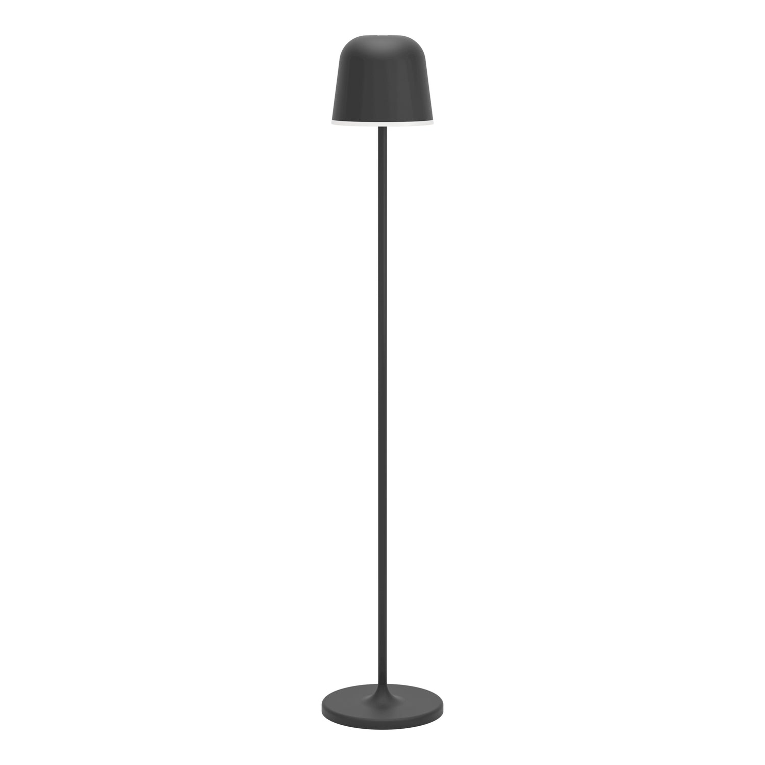 EGLO Mannera-L Staande lamp - USB-C - H 140 cm  - Zwart
