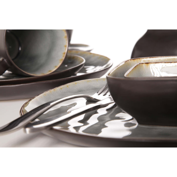 Cosy & Trendy Mokken | Bekers - Laguna Blue Grey - 450 ml - 4 Stuks