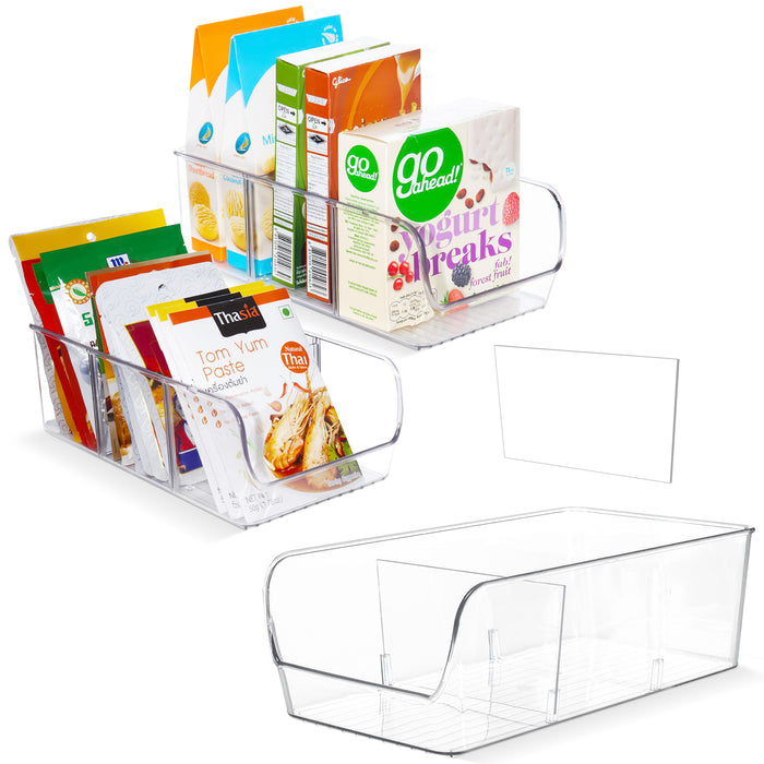 XIVADA Keukenkast organizers Rona - Met Dividers - PET - Set van 3