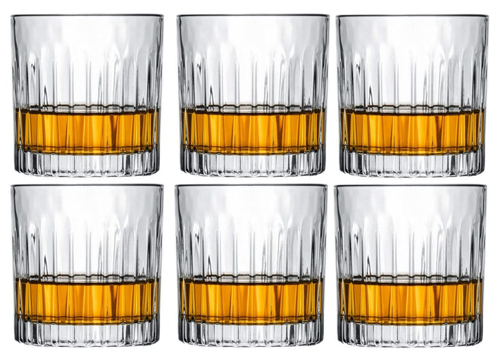 Cookinglife Whiskey Glazen | Cocktailglazen | Waterglazen Moville - 320 ml - 6 stuks