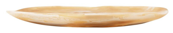 MUST Living Tray Michelangelo Brown|White 3x36x35cm, resin brown|wh...