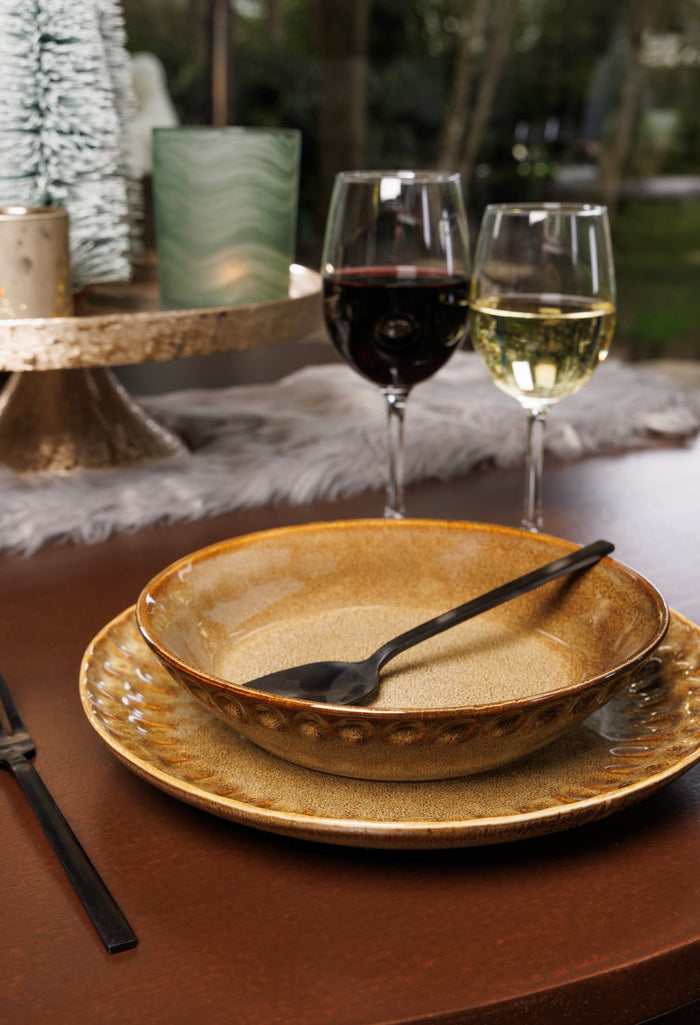 Cosy & Trendy Ontbijtborden | Dessertborden Araki Hazel ø 21.5 cm - 4 Stuks