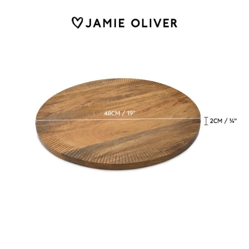 All-Rounder Board Serveerplank, Snijplank, Mangohout, 48 cm - Jamie Ol