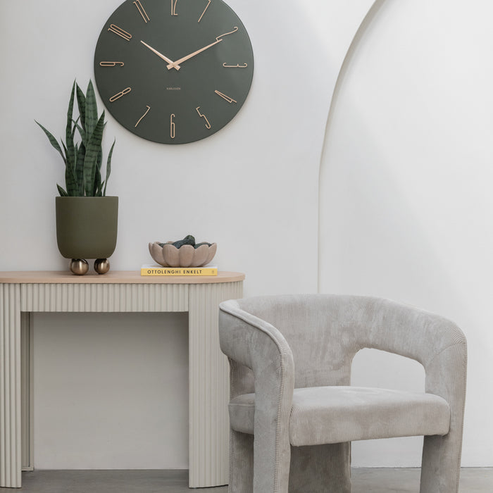 Present Time - Schaal Flor Large - Zachtbruin