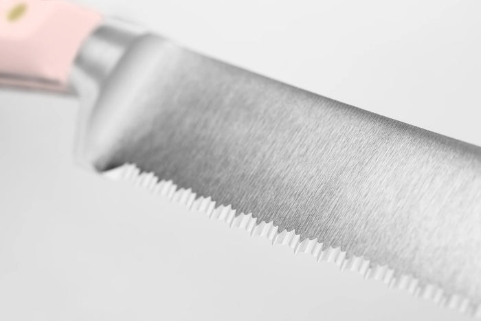 Wusthof Messenset Classic Koksmes Santokumes Broodmes Officemes - Pink Himalayan Salt 4-delig