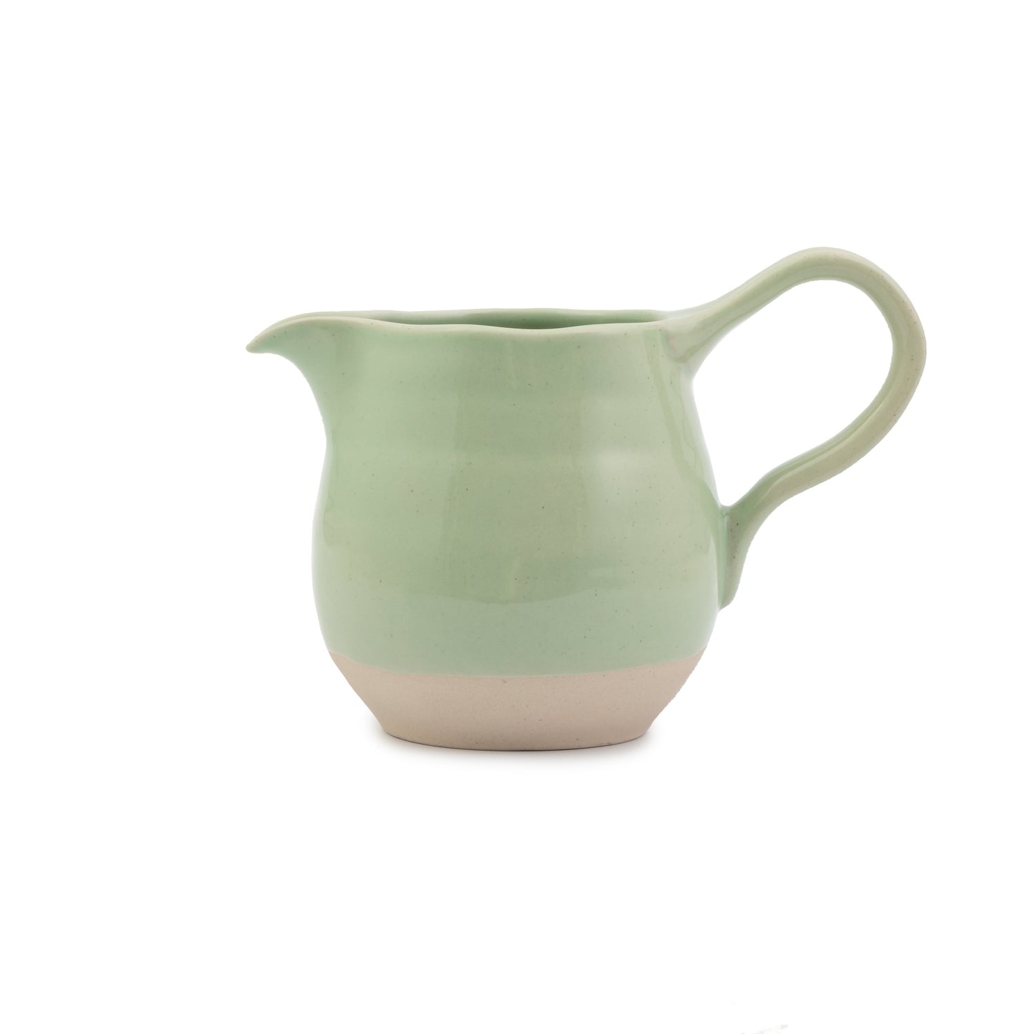 Joy Jug Kan, Waterkan, Keramiek, Groen, 0.65 L, 19 x 11 x 13 cm - Jami