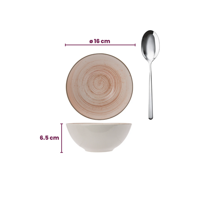 Cosy & Trendy Soepkommen | Kommen - Sintra Terracotta ø 16 cm - 4 Stuks