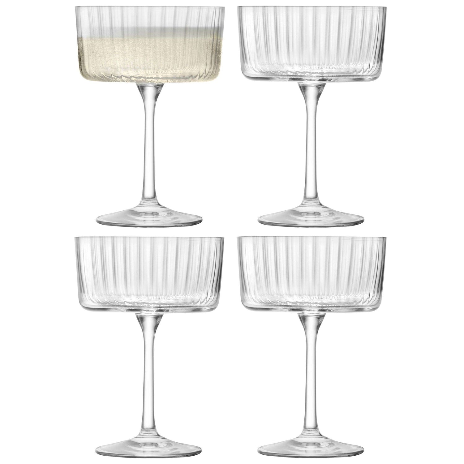 L.S.A. - Gio Line Cocktailglas 230 ml Set van 4 Stuks
