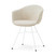 Nolon Noa-Otis Eetkamerstoel Cotton Beige - met Armleuning - Wit