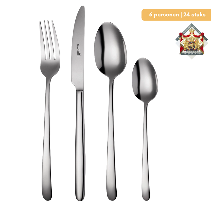 Sola Bestekset Ibiza - 18|0 RVS - 24 delig | 6 personen