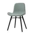Nolon Nena-Fé Eetkamerstoel Saliegroen - Zwart Houten Onderstel