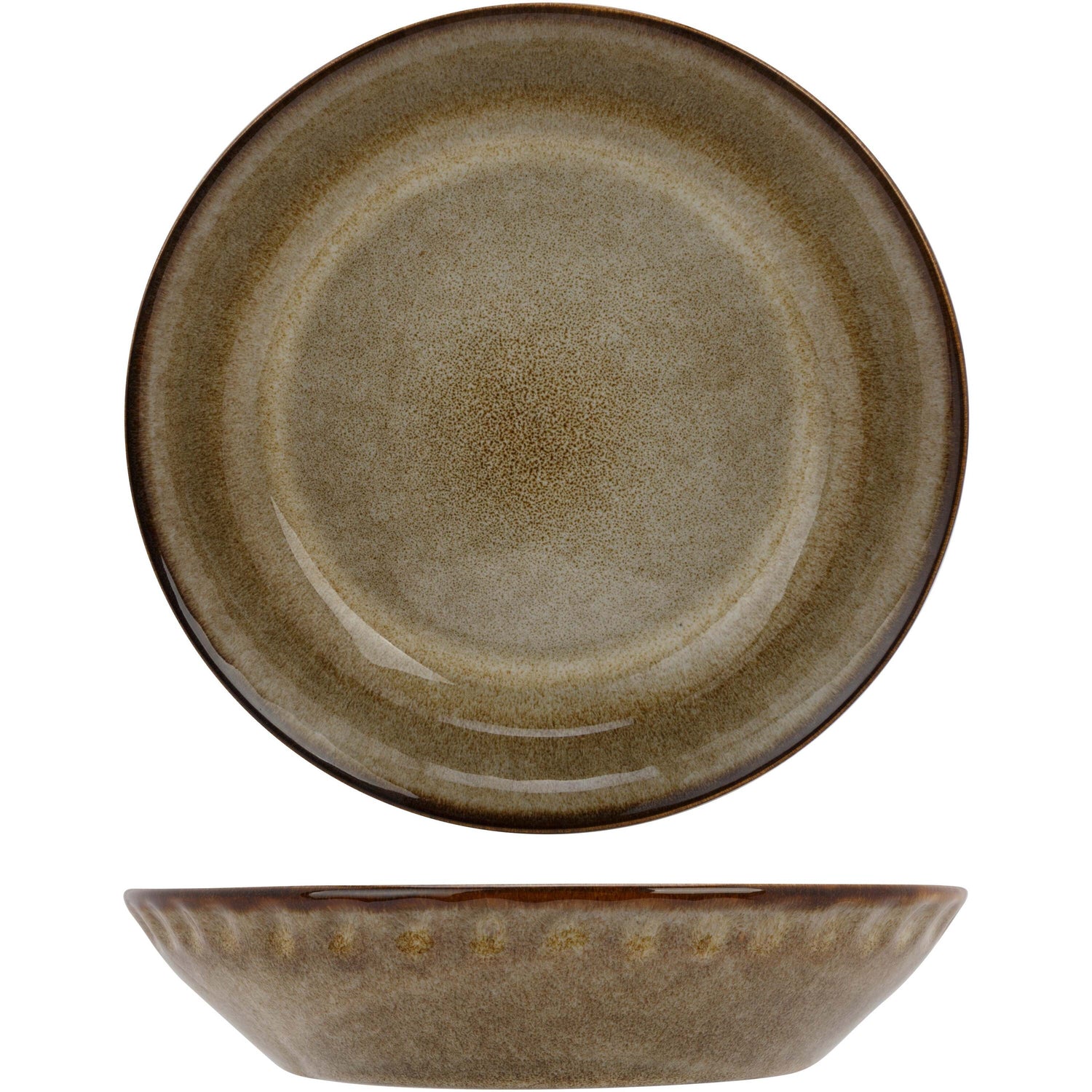 Cosy & Trendy Diep Bord Araki Hazel ø 21.5 cm